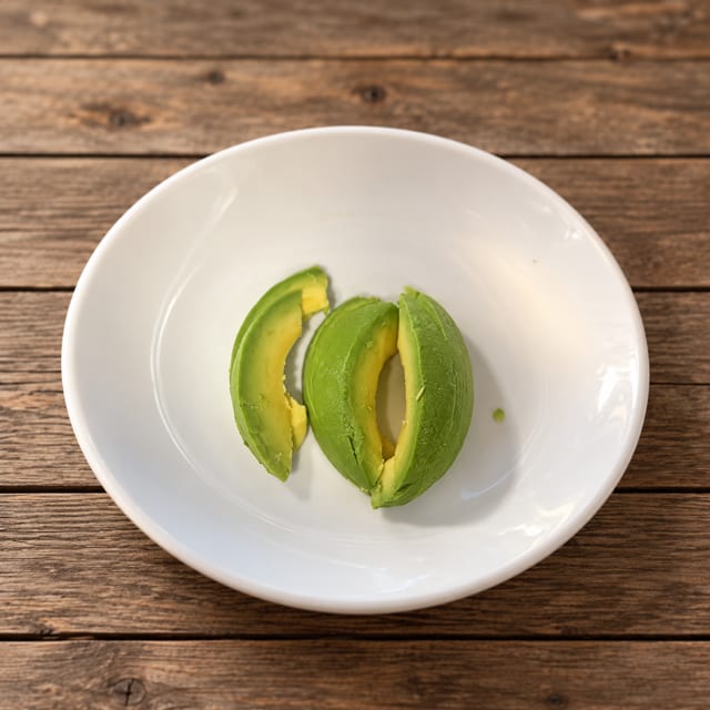 Sliced Avocado.