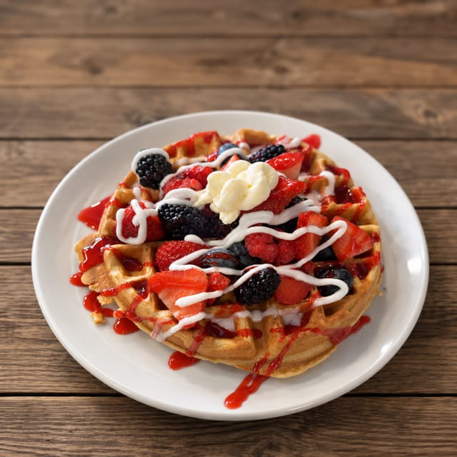 Very Berry Waffle.