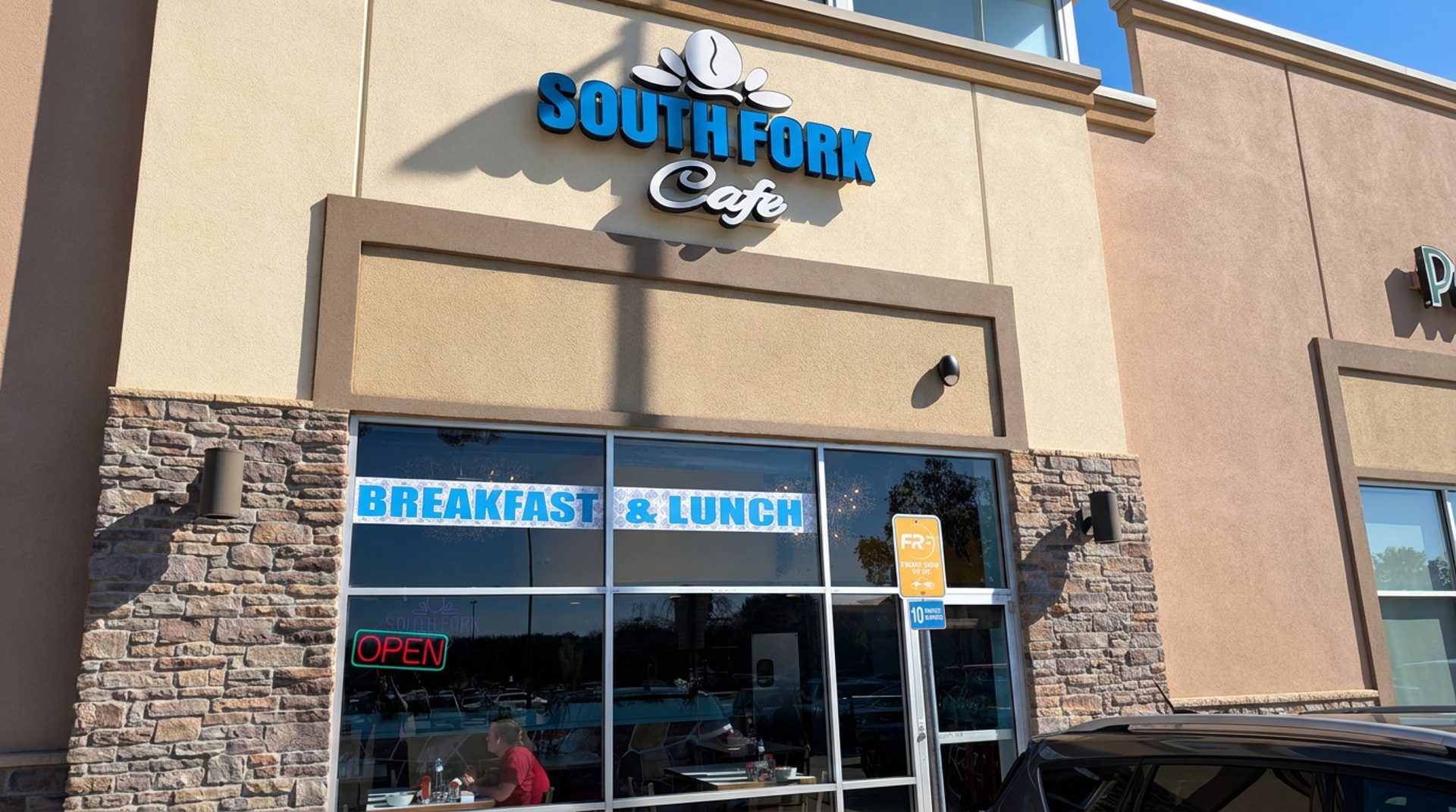Two tables. One neighborhood.