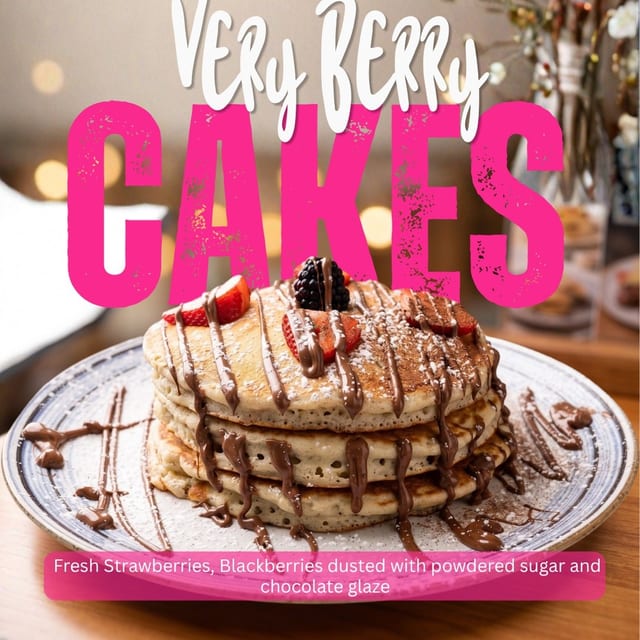 Very Berry Cakes.